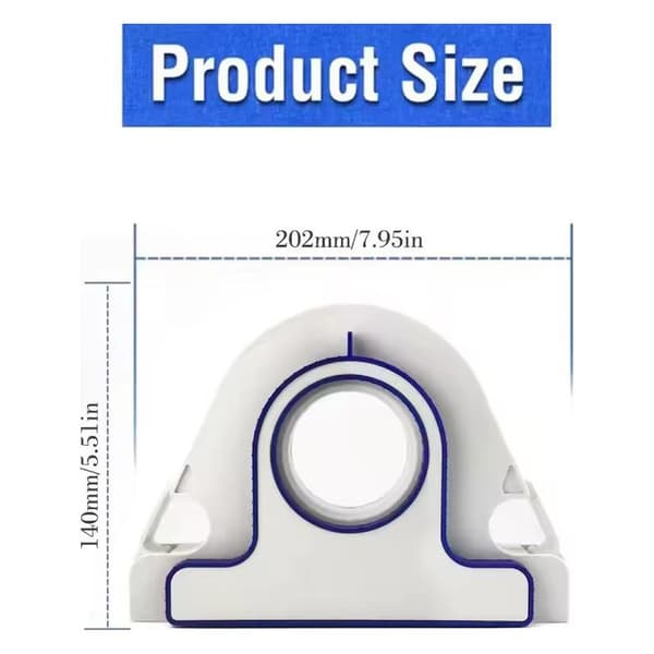 Portable Tape Dispenser - Painter's Tape Applicator with Scraper - Precise Application for Straight Lines - 5x Efficiency