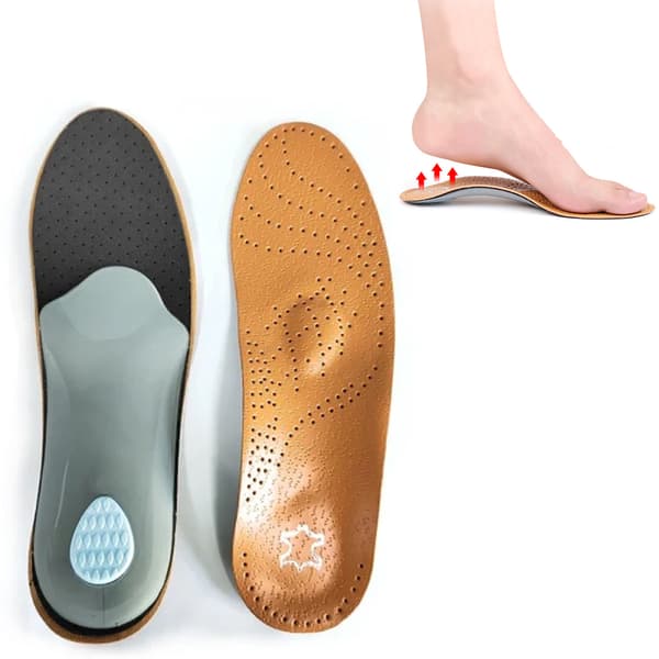 Arch Corrective Massage Foot Pad - Brown - 47/48 - 1 Pair