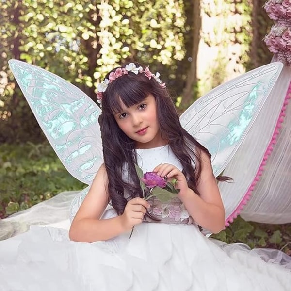 Fairy Wing,Butterfly Fairy Halloween Costume Angel Wings,Halloween Costume Sparkle Angel Wings Dress Up Party Favor