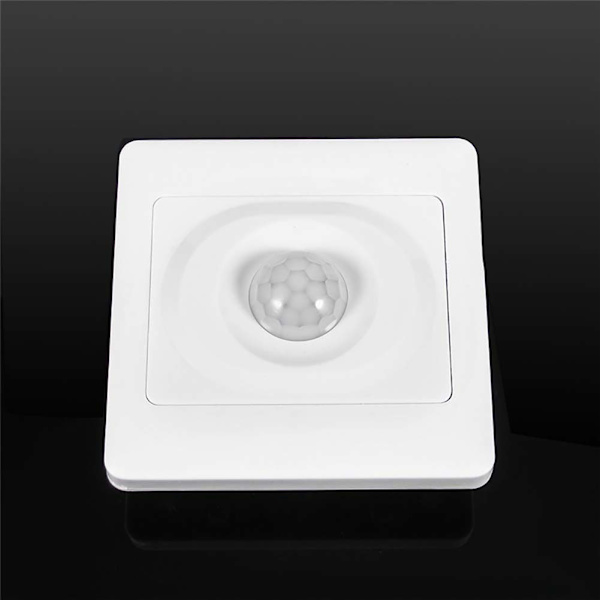 220V Automatic Infrared PIR Body Motion Sensor Switch Wall Mounted LED Night Light