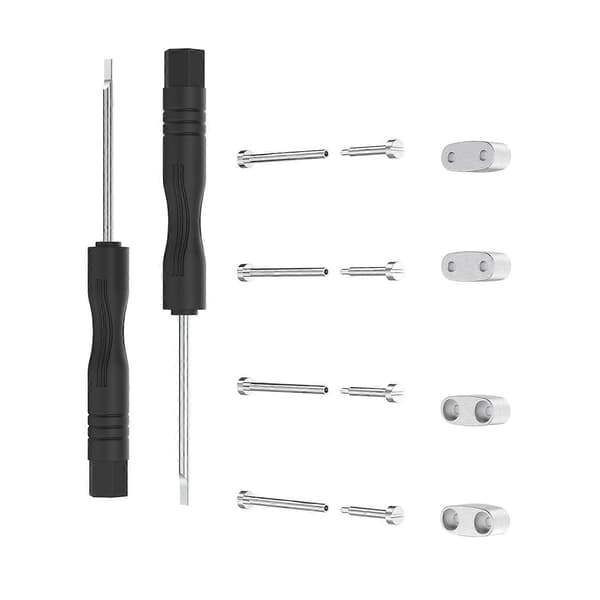 Replacement Stainless Steel Screws with Screwdrivers for Suunto Core Smart Watch, Silver [DB]