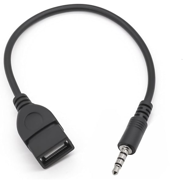 USB til Jack-adapter USB 2.0 til 3,5 mm Hann Stereo Audio