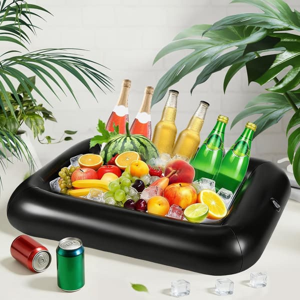 Floating Pool Bar Tray, Pool Buoy, Floating Cup Holder for Parties, Celebrations, and Beaches