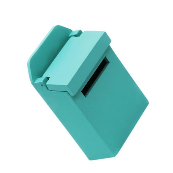 1pc 1 To 12 Ratio Miniature Mailbox Decorative Letter Box Model Mini Scene Props (green)Green4.6X6.9