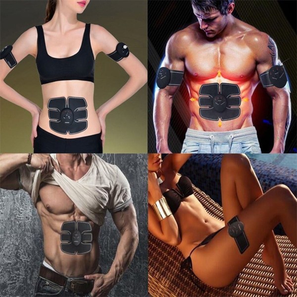 Vatsan lihaksia kiinteyttävä vyö Abs Trainer Body Slimming Trainer -kuntolaite, fitness ja fitness miehille, naisille