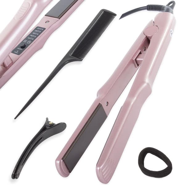 Hair Straightener Ceramic Plates - Adjustable Heat Multicolor
