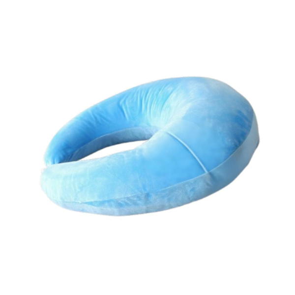 Reading Pillow Workbench Pad Non-slip Soft Ergonomic Gaming Cushion Bed Support Blue Blue