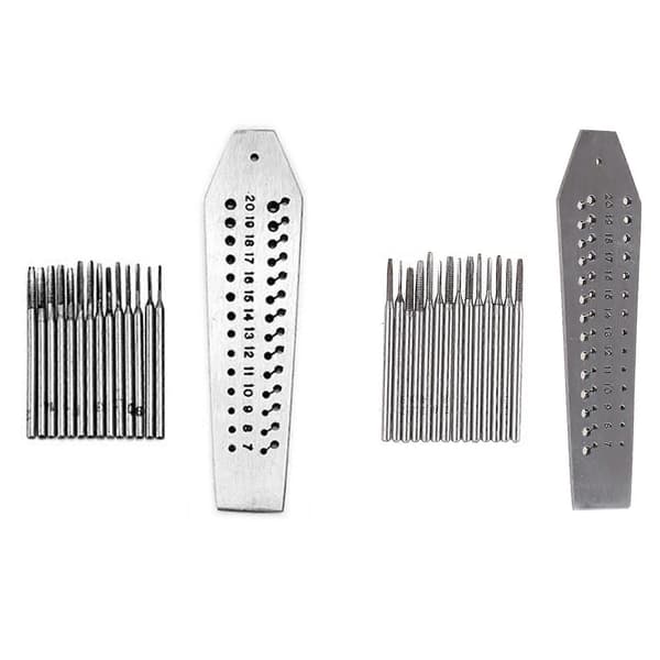 Goldsmith Watchmaker Die & Tap Mini Micro Screw Plate Set 14 0.7-2mm Steel