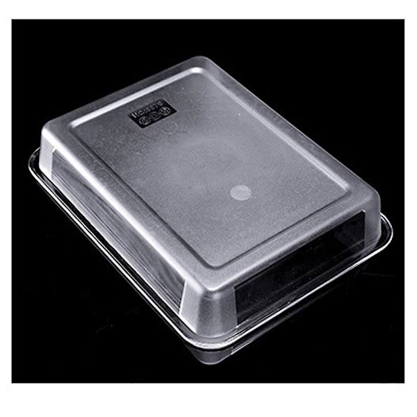 Plastbrickor Akryl Transparent Rektangulär Tung Serveringsfat Partyfat Matbricka 27*21*5cm 27*21*5cm