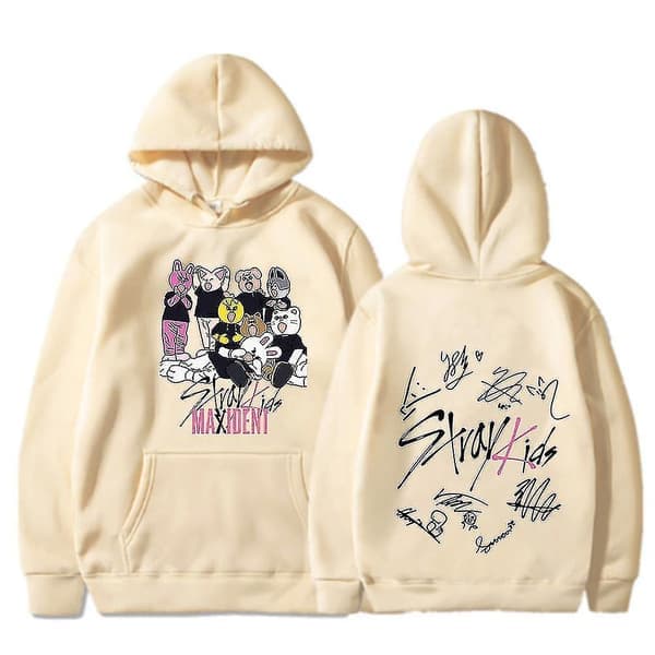 Stray Kids Hettegenser khaki M khaki M khaki M