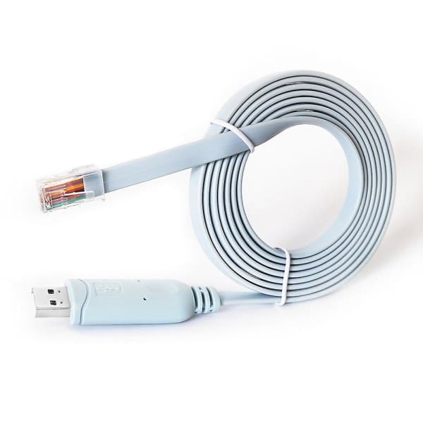 USB RJ45 Konsollkabel 1,8m Windows 8, 7, Vista, Linux RS232