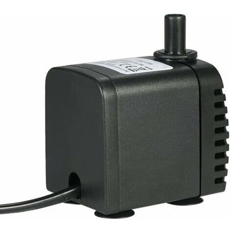 600L/H 8W Submersible Water Pump - Ultra-Quiet with 4 Suction Cups - For Aquariums and Hydroponic Systems - German Technology
