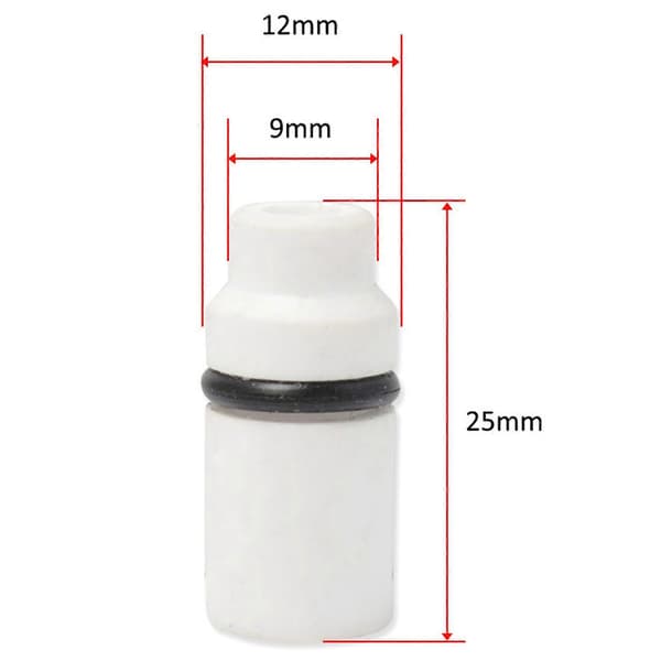 40 st sandblåsemaskin keramiske dyser egnet for Karcher K/LAVOR/STIHL/NILFISK/Bosh Hvit White