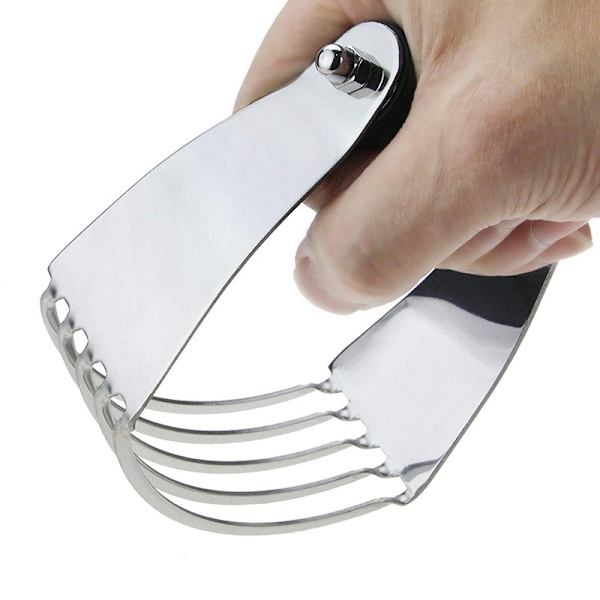 Dejforkortningsblender Cutter, Rustfrit Stål Dejmoser til Smør, Kiks, Bagning, Æltning, Dej, Flagerne og Fluffier Pie