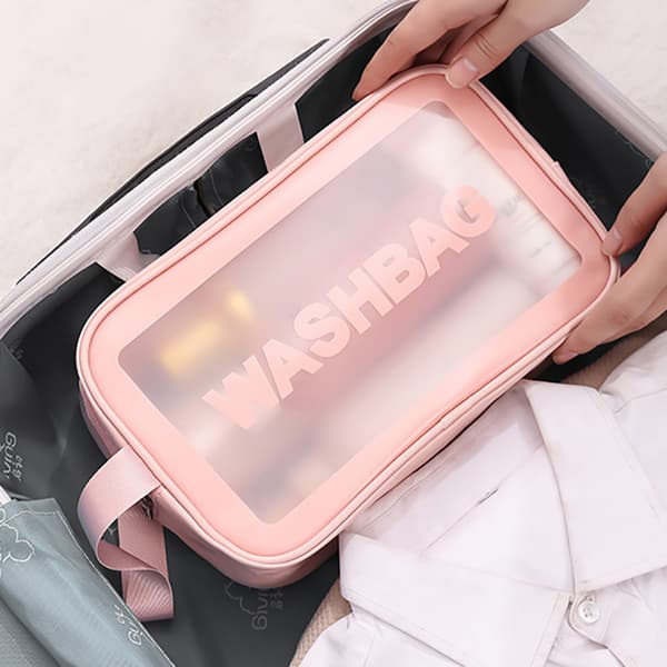 Vandtæt Makeup Taske Bærbar Transparent Opbevaringstaske A A