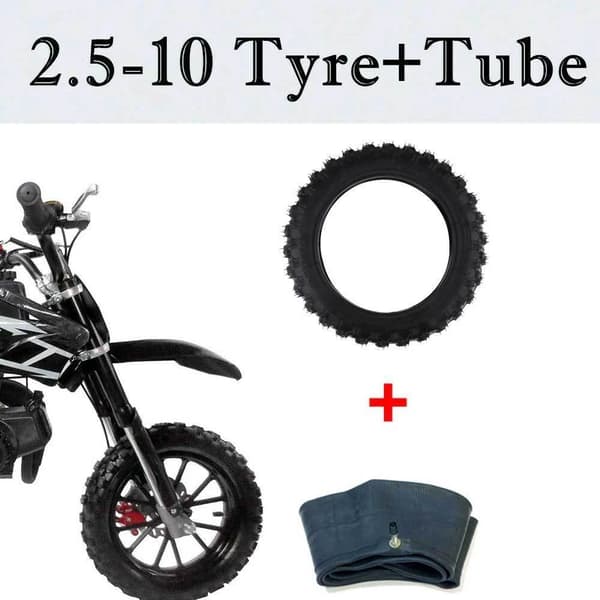 Dæk og slangesæt 2.50-10 2.50x10 til CRF50 XR50 PW50