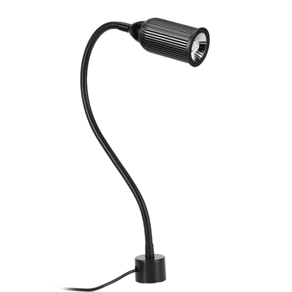 15W LED Sewing Machine Magnetic Work Light Flexible Gooseneck for Machine Tools Lathe EU Plug 110-220V-FA- 0.5 0.5