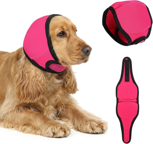 Hundeøreklokker for bading og svømming, vanntett design