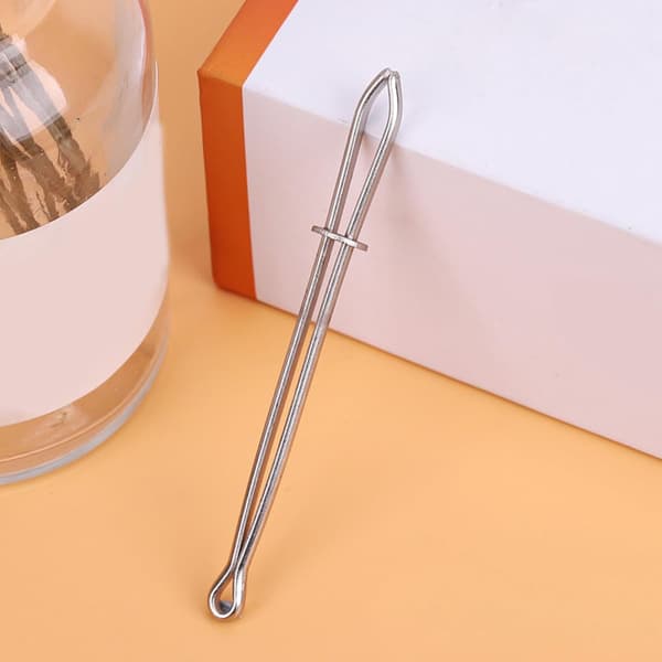 2 stk elastiske snorholdere med metalltråder for sy-DIY-prosjekter