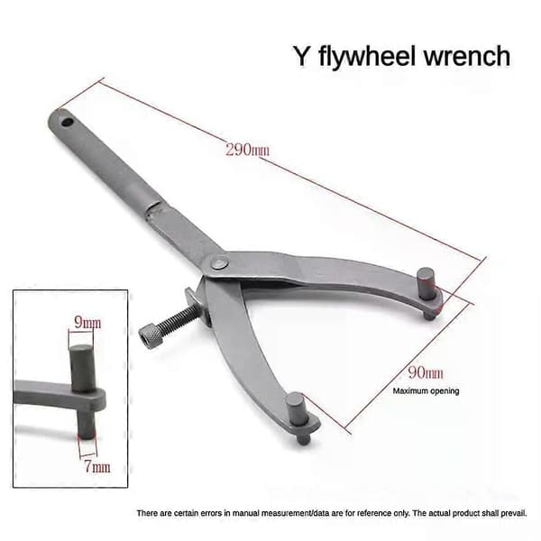 Universal Motorcycle Flywheel Wrench Tool Y-shaped Engine Clutch Disassembly Assembly Fixing Tool Scooter Motorcycle Accessories