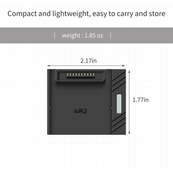 USB-batterilader med PD/QC for DJI Air 2S, Mavic Air 2-drone, tilbehør til ladestasjon