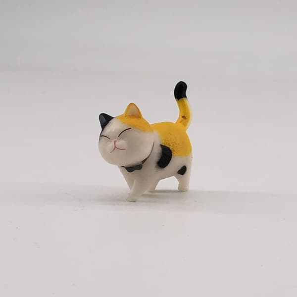 Kattefigur Ornament, 9 stk. Mini Figurer Kat Ornament til Dekoration