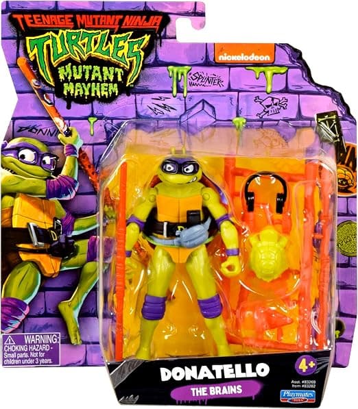 Playmates - TMNT: Mutant Mayhem - Donatello Basfigur