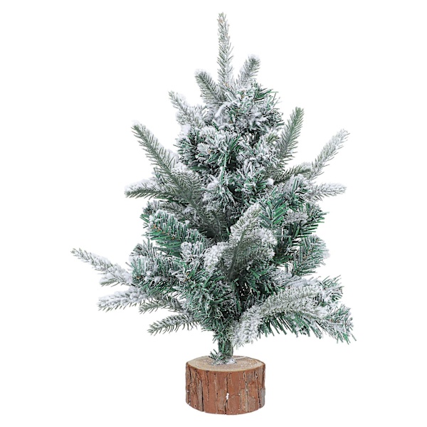 Hvide Bordflaskebørstetræer Mini Bord Juletræ Juletræ Midtpunkt Miniature Fyrretræ Falsk Juletræ Hvid 45x30cm White 45x30cm