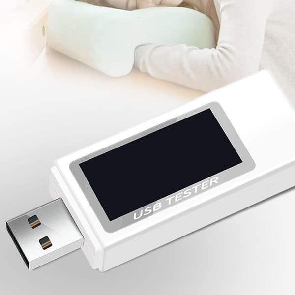 USB Tester 4-30V Voltmeter Ammeter Timing Digital Monitor Power Off Charger Tester Indicator