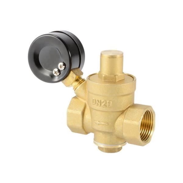 Blyfri justerbar vannregulator i messing 3-4 20 mm vannreduserer med LBQ13 Bar