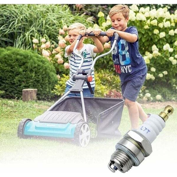 5 pieces L7T Spark Plugs for Chainsaw, Lawn Mower, Small Engine Accessories, Compatible Replacement Spark Plugs for Brush Cutters and Chainsaws