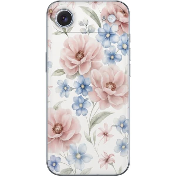 Kompatibelt mobilskal för Apple iPhone Air Romantiska Blommor