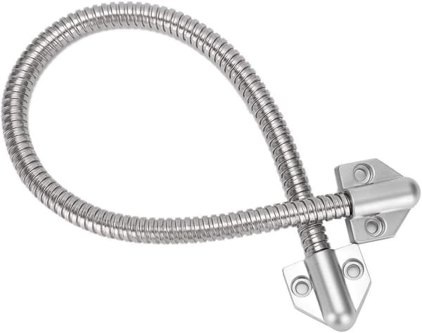 Access Cable Protector, Door Loop, 40 cm with Gooseneck Door Cable Protection Sleeve for Exposed Video Cable Door