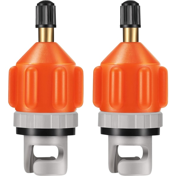 2 stk. Paddleboard Pump Adapter, Oppustelig Konverter Adapter Paddleboard Ventil Luftdyse Adapter Luftventil Adapter Tilbehør