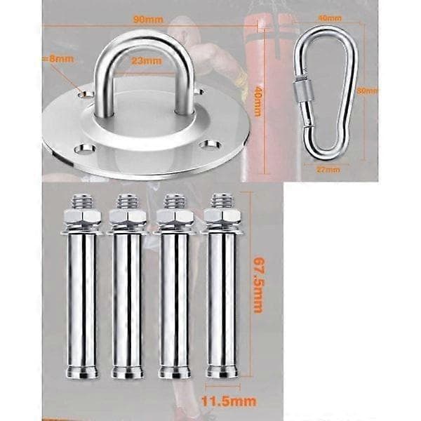 Ceiling Mount, Hanging Chair Premium Stainless Steel Mount 400 kg Load Capacity