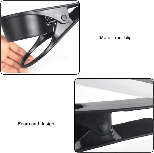 Drikkekoppholder Clip Multifunksjonell Kantkoppholder Clip Design Drikkeklips
