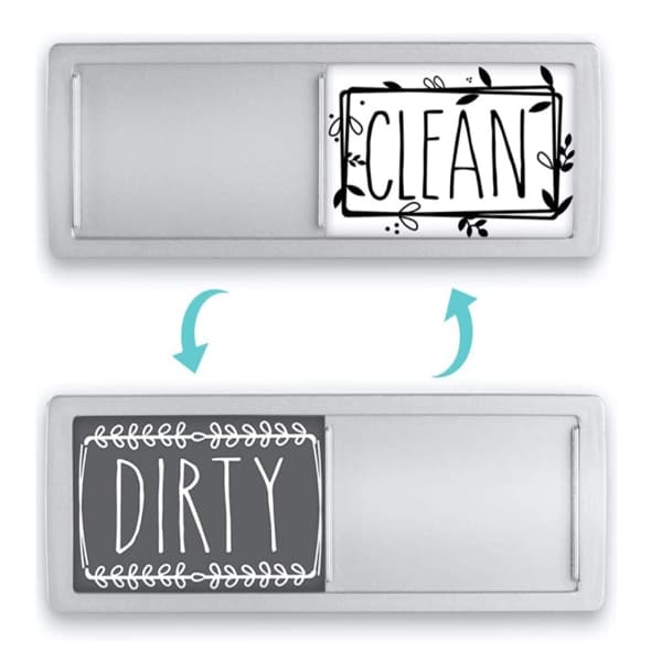 Magnetic Dishwasher Sign - Clean/Dirty
