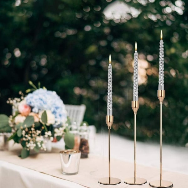 Metal lysestager lysestage mode bryllup bord lysestage Udsøgt lysestage kompatibel med konus