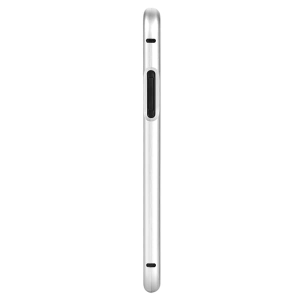 Magnetic Adsorption Tempered Glass Phone Case for iPhone X Silver