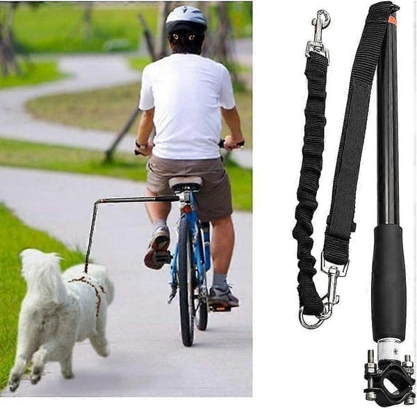 Cykelkobbel til hund Cykelholder afstand Elastisk hundesnor
