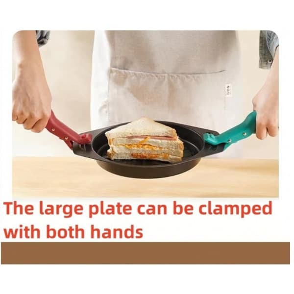 Practical and Beautiful Kitchen Utensils - Grips for Hobs, Silicone Tongs for Fryers and Other Kitchen Utensils Red Red Red