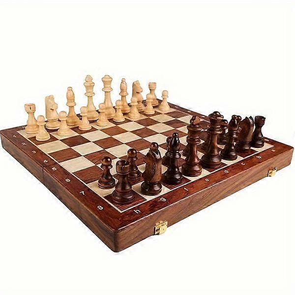 Wooden Chess Set for Adults with Extra Queens, Suitable for All Skill Levels