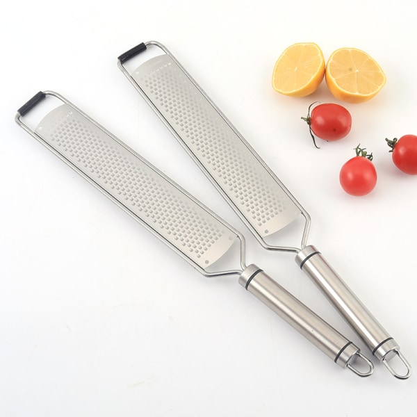 Spring Chef Premium til Ost, Citron, Lime, Appelsin, Citrusfrugter, Hvidløg, Ingefær, Chokolade; Håndholdt Køkkenredskab med 304 Rustfrit Stål