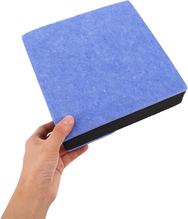 Lydisolerende gummimåtte til subwoofere og andre instrumenter med støjreduktion og nem installation