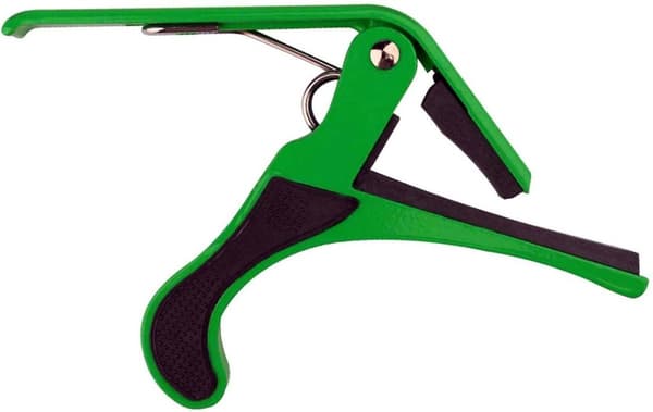 Gitar Capodaster - Capo - Gitar - Elektrisk - Akustisk - Aluminium - Grønn