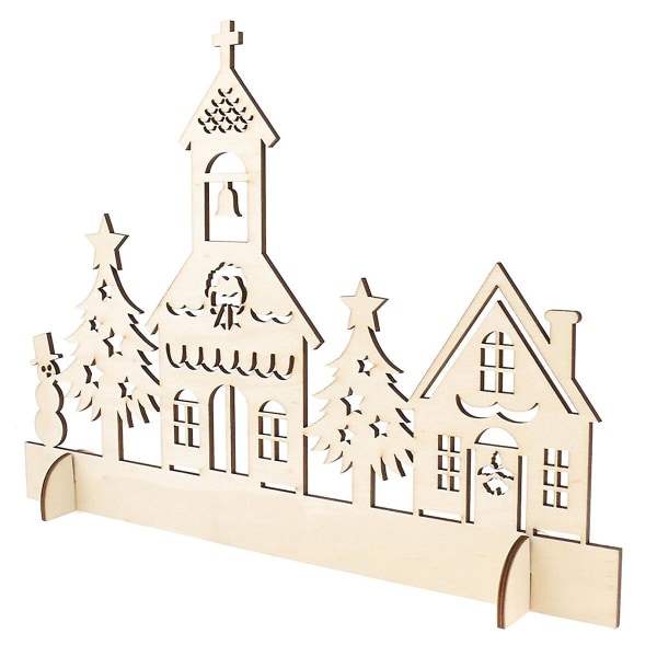 Juldekoration Kyrka Dekoration Trä Dekoration Skogskyrka Julpynt