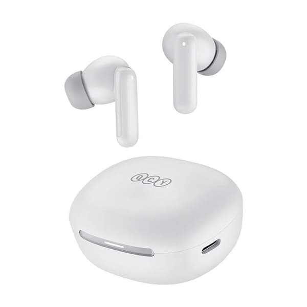 TWS QCY MeloBuds HT16 hodetelefoner (hvite)