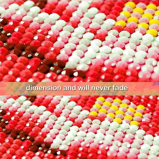 Diamantmaling (30X40cm), DIY 5D Diamantmaling Blomsterdiamant