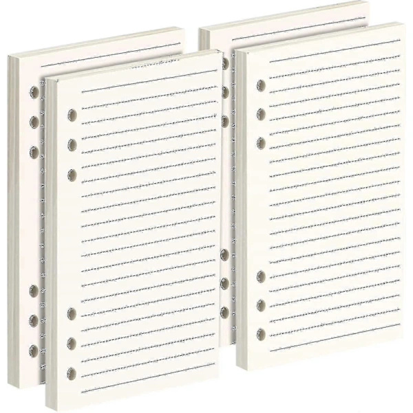 2-pack A6 Lined Paper Refill For Filofax Personal Planner -gt