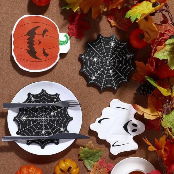 120 stk Halloween papirservietter, 13 x tommer